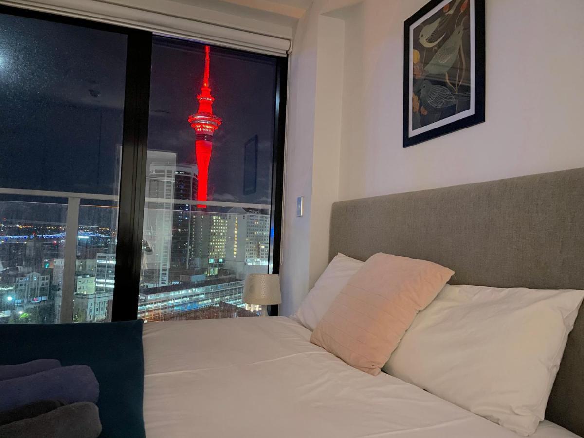 Amazing Views 2 Bedroom Apt In Auckland Cbd Eksteriør bilde