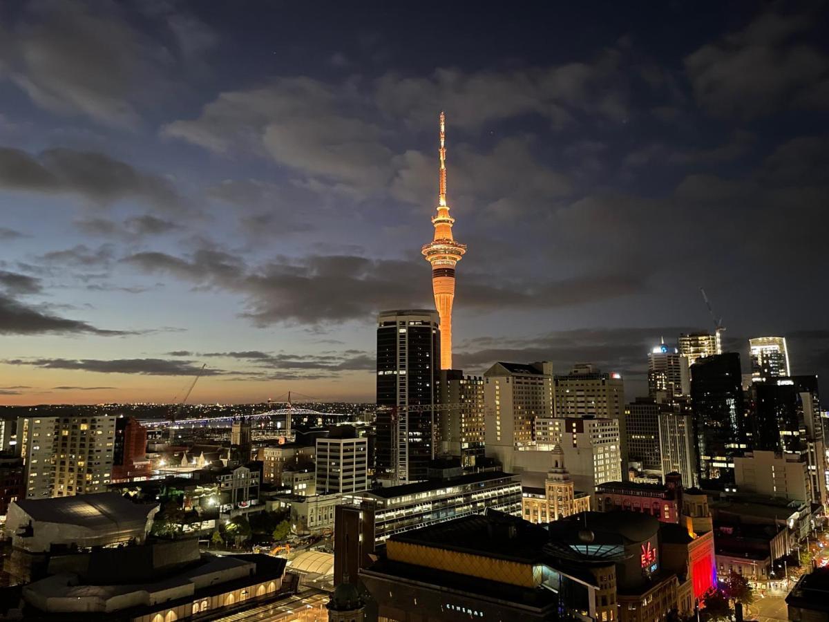 Amazing Views 2 Bedroom Apt In Auckland Cbd Eksteriør bilde