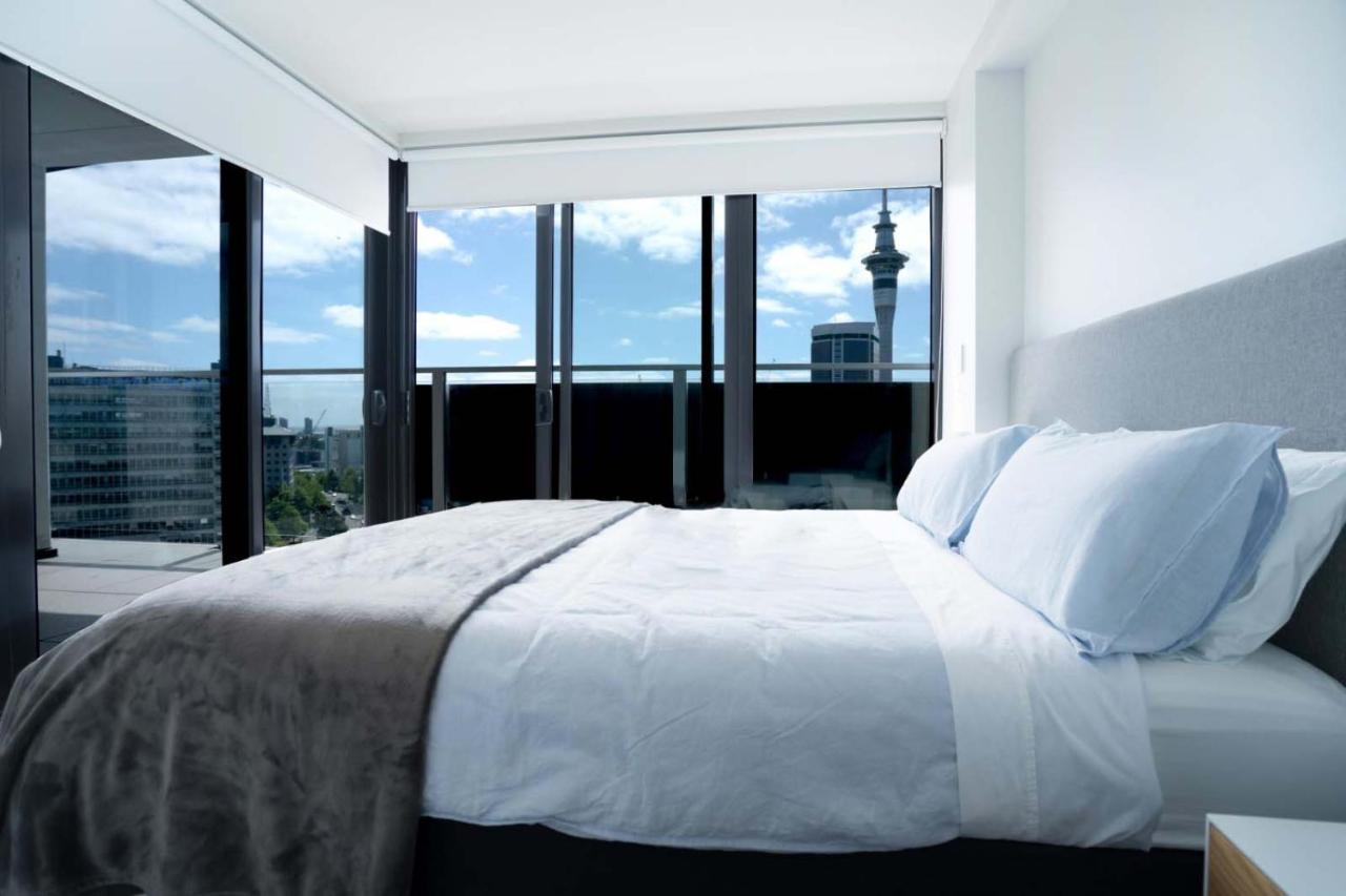 Amazing Views 2 Bedroom Apt In Auckland Cbd Eksteriør bilde