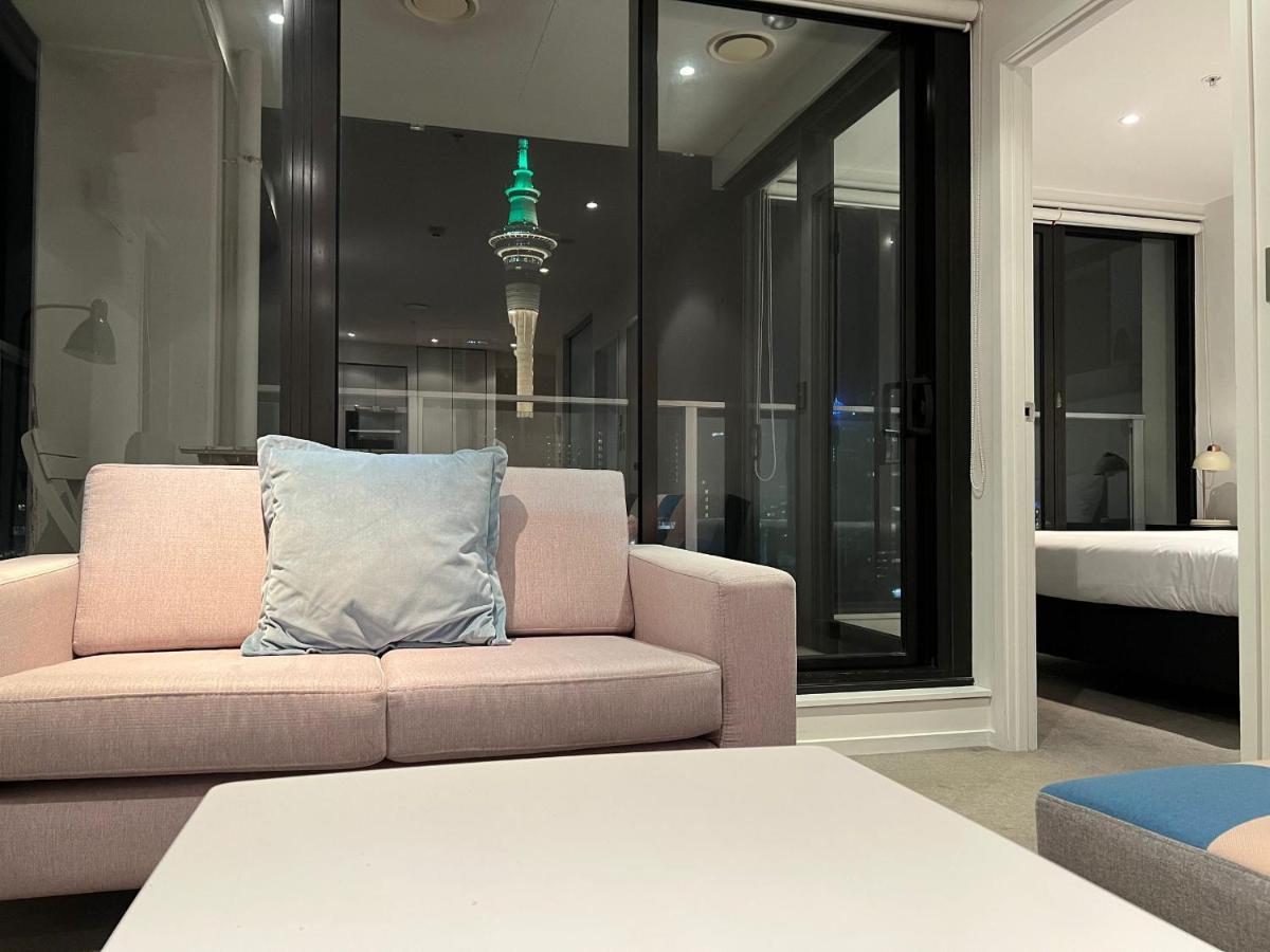Amazing Views 2 Bedroom Apt In Auckland Cbd Eksteriør bilde